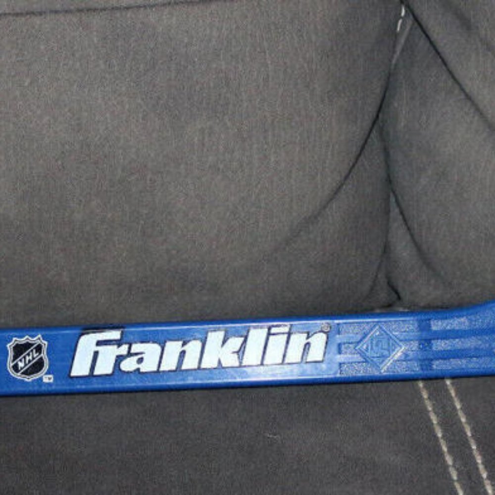 Franklin NHL Shot Zone Mini Knee Hockey Player Sport Sticks Blue Color
